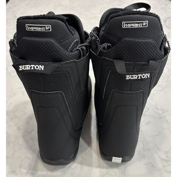 NEW Burton Moto Snowboard Boots with Speedzone Lacing, Men's Size 10.5, Black - Picture 4 of 7
